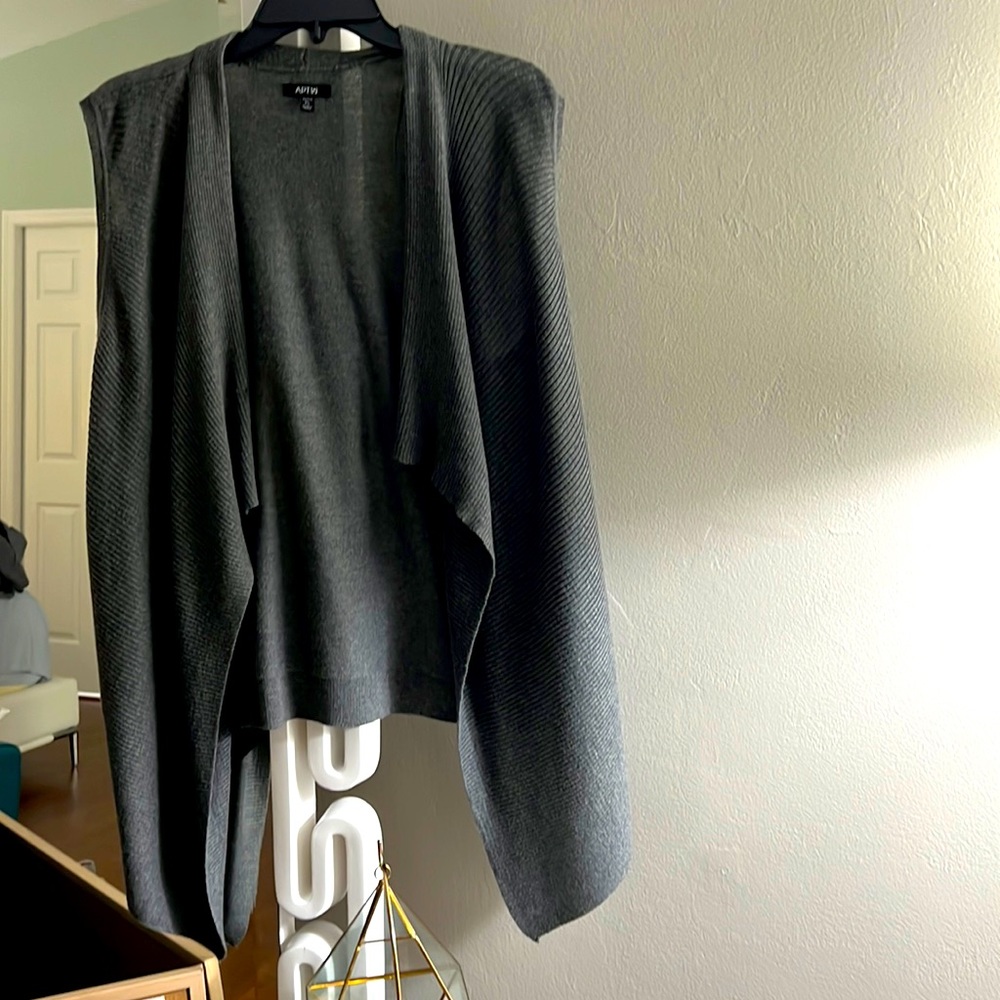 Apt 9 gray cardigan